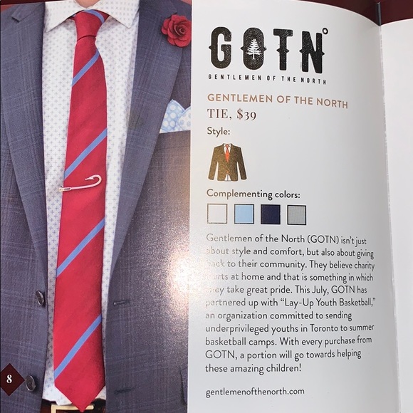 GOTN Gentleman of the North Tie & Lock Step Socks - Picture 7 of 8